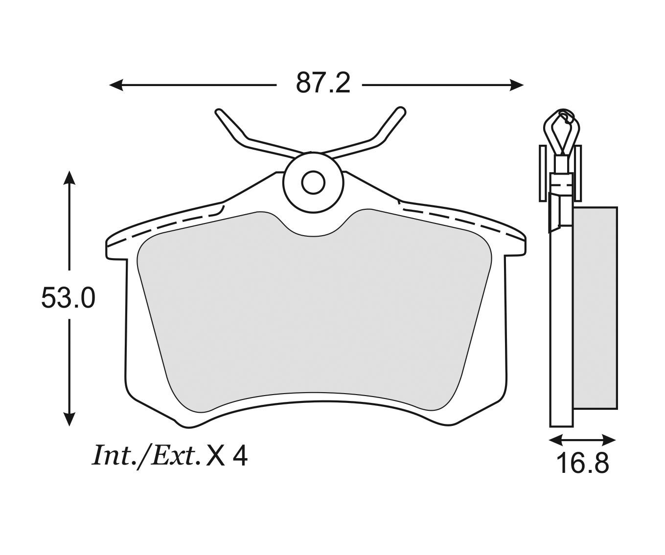 BALATA AUDI SPORTBACK CABRIOLET QUATTRO ROAD COUPE ROADSTER PUER TECH FLUENCE MEGANE SCENIC SEAT ARONA CORDOBA BEETLE TOLEDO